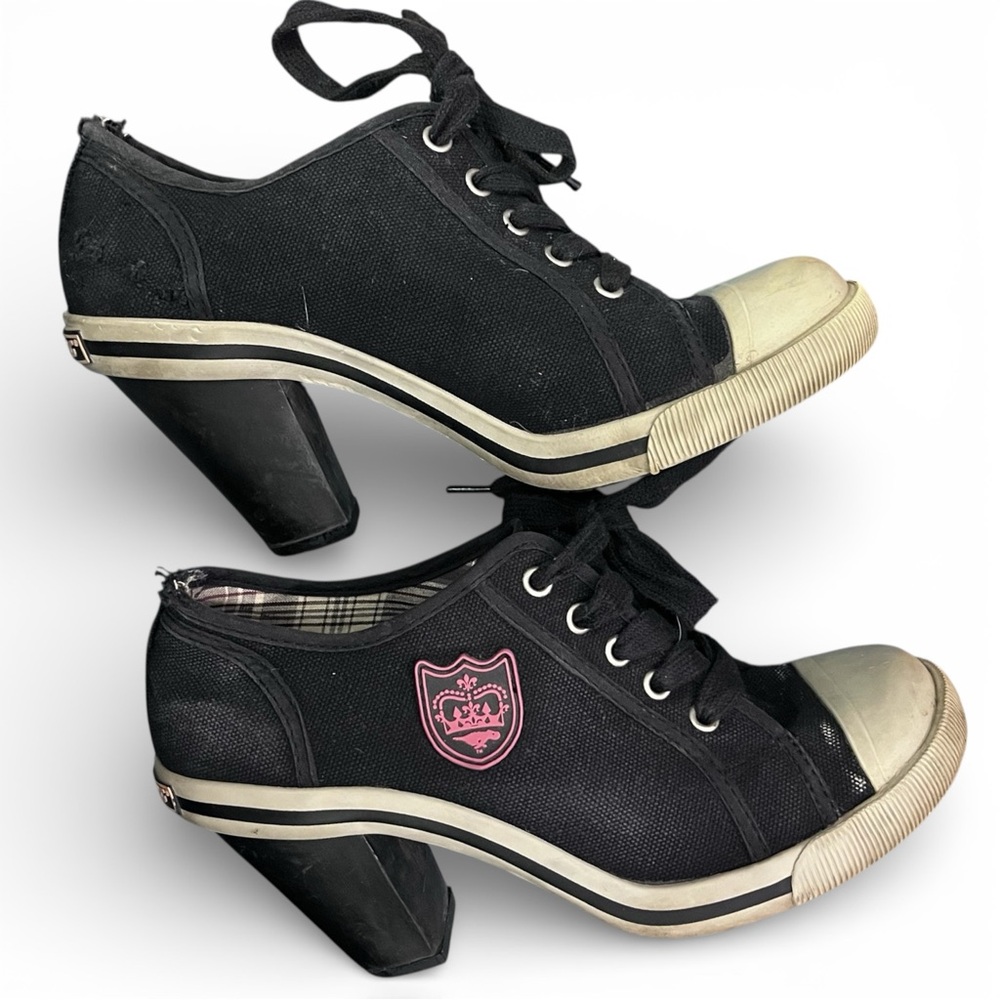 (SOLD) Rocket Dog Black Tennis Shoe Heels